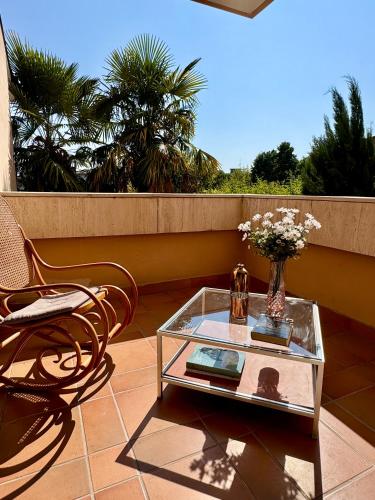 Μπαλκόνι ή βεράντα στο Villa Nuvola Suites
