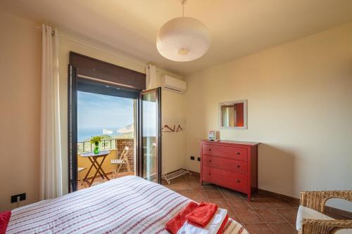 Postel nebo postele na pokoji v ubytování B&B Pedra Rubia