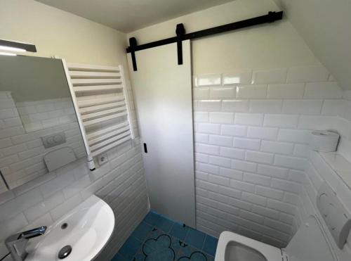 Ένα μπάνιο στο Csicsóka Panoráma Apartman