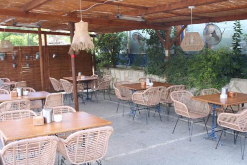 Restaurace v ubytování Albergue Jakue