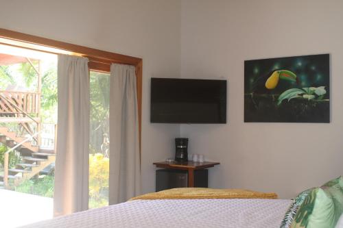 TV a/nebo společenská místnost v ubytování Pur Private Suites