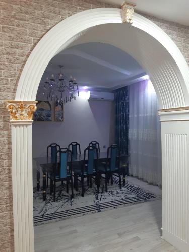 Χώρος καθιστικού στο Gabala Milan Villa with indoor heated pool and jacuzzi