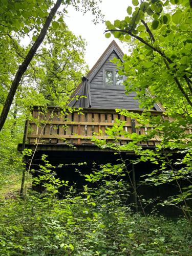 シャレーの近くで見られる自然の景観