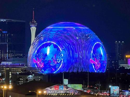 Fotografija v galeriji nastanitve Mgm Balcony Strip Sphere And F1 Race Views Suite v Las Vegasu