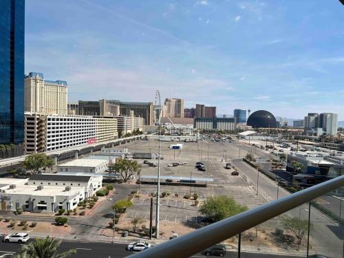 Splošen razgled na mesto Las Vegas oz. razgled na mesto, ki ga ponuja počitniška hiška