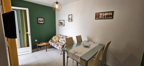 Posezení v ubytování Accommodation Stella Mare