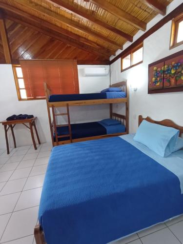 Postel nebo postele na pokoji v ubytování Hostal SoleMare