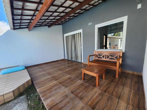 Balkoni atau teres di Residência em Guarajuba 09
