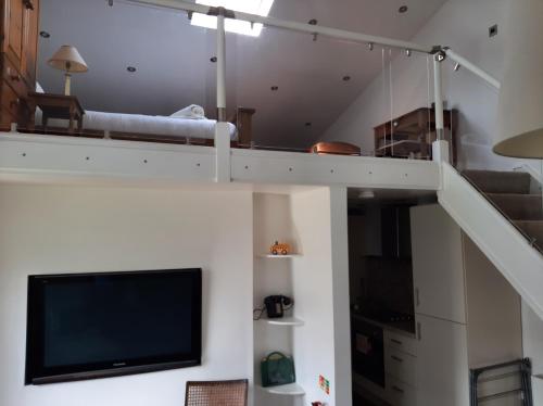 Televisyen dan/atau pusat hiburan di The Hen House