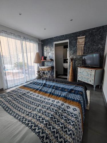 Chambre d'hôtes privée et indépendante avec piscine