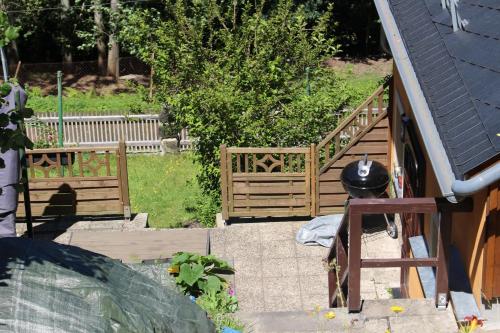 Zahrada ubytování Ferienhaus Kraxlhütte Krippen