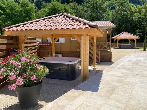 Un jardín fuera de Pied aigu