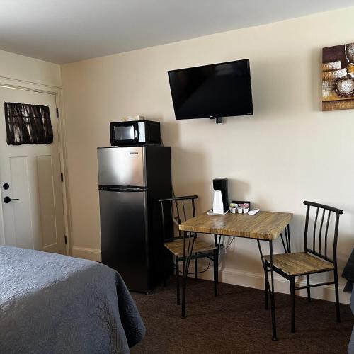 Kuchyň nebo kuchyňský kout v ubytování The Whitetail Inn and Suites- Lincoln