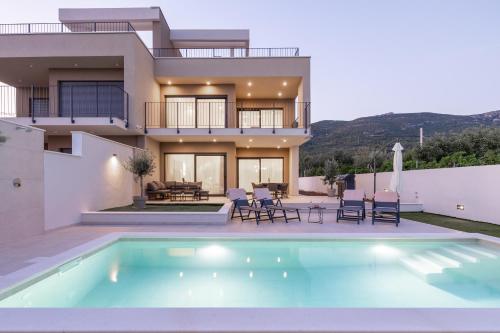 New Villa Horizont with the heated Pool near Split
