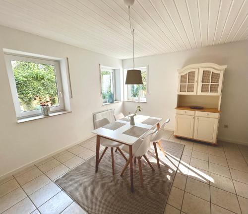 Η κουζίνα ή μικρή κουζίνα στο Apartment in Alfter nahe Bonn