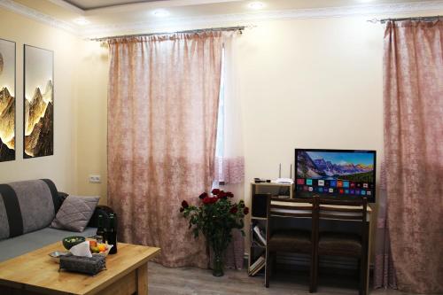 TV a/nebo společenská místnost v ubytování SD House