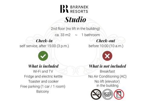 a set of logos for a restaurant at Pension Baranek - Baranek Resorts in Kaprun