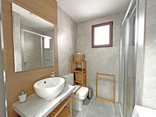 Koupelna v ubytování Mezquita Apartamento