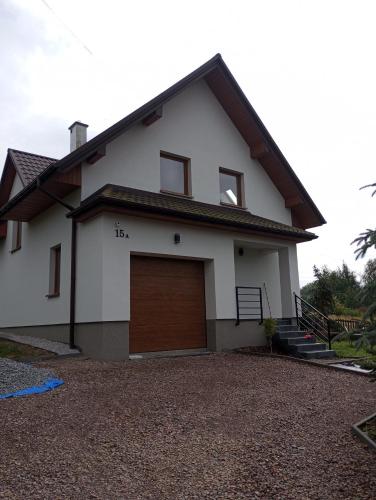 Cracow house under walnut tree