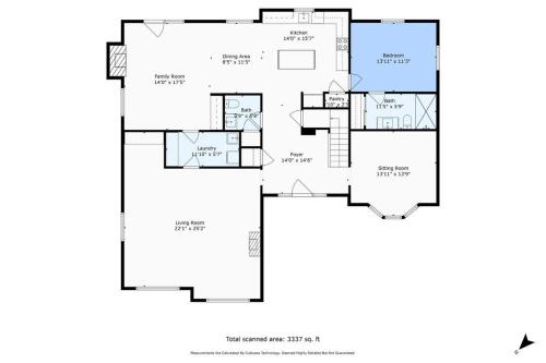 a floor plan of a house at Multi-gen Family Mountain House in Front Royal