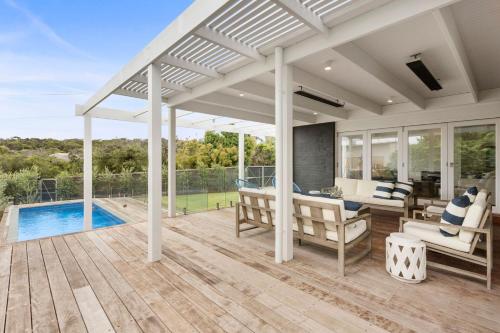 Swimmingpoolen hos eller tæt på Bridgeport