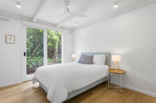 En eller flere senge i et værelse på Bridgeport