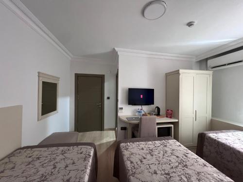 Gul Hotelにあるベッド