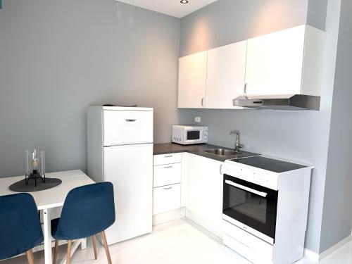 Kuchyň nebo kuchyňský kout v ubytování Harmony Home Stavanger Center