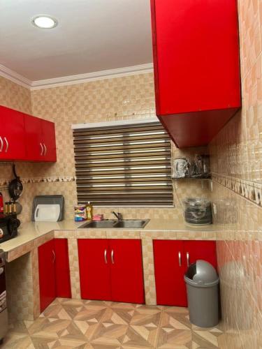 2 Bedroom Apartment At Kasoa Fijai - PAFA homeにあるキッチンまたは簡易キッチン