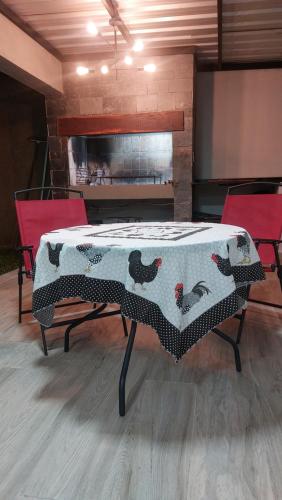 Billardbord på Casa de Descanso Valle Escondido