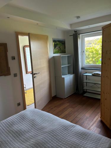 Postel nebo postele na pokoji v ubytování Ferienwohnung Aubach