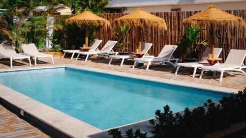 Tiki Blou - Mini resort centraal gelegen tussen Mambo Beach & Jan Thiel