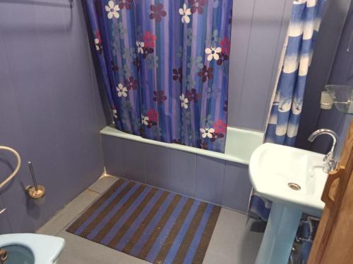 Un baño de halloween palace