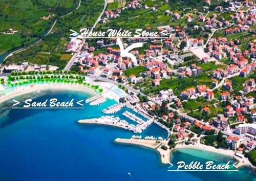 House White Stone Split