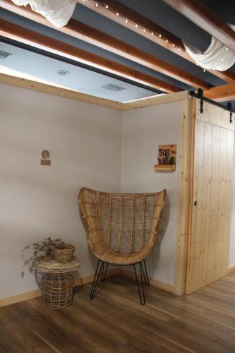 Posezení v ubytování Albergue Jakue