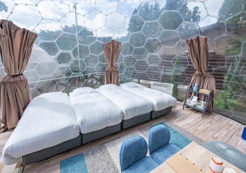 Cama o camas de una habitación en Nasu Hamirunomori