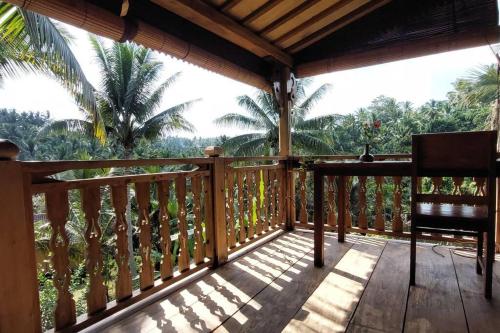 Балкон или терраса в JungleHavenBali - Private and Nature Stay
