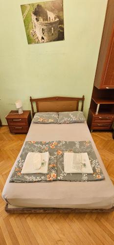 Postel nebo postele na pokoji v ubytování Tbilisi Guest House