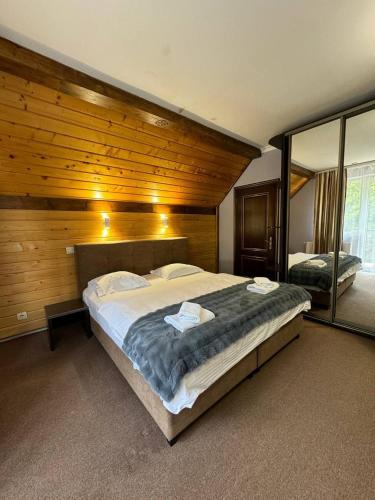 Cama o camas de una habitación en Wellland Hotel