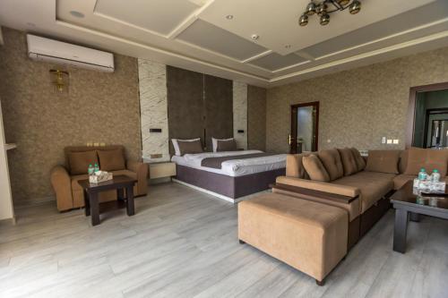 Posezení v ubytování Firdavsi Hotel