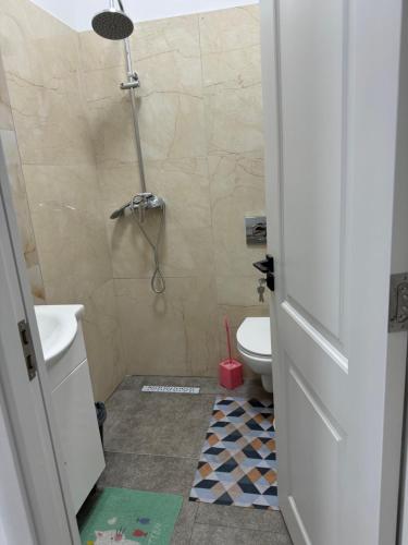 Koupelna v ubytování Casa Cris Focșani