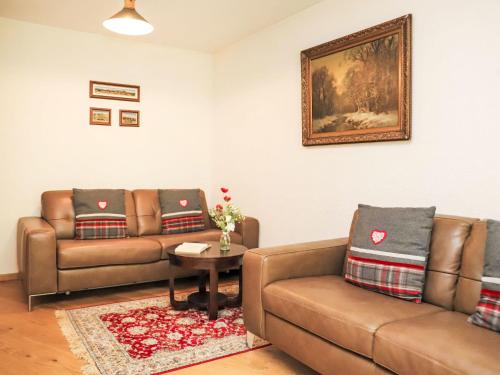 Χώρος καθιστικού στο Apartment Mont Fort 16 by Interhome