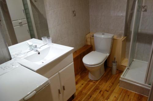 Ένα μπάνιο στο Appartement cosy montagne, centre ville de Briançon