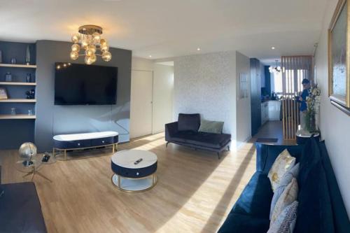 Posezení v ubytování Luxury-Jo Appartement Complet Moderne 4 Chambres