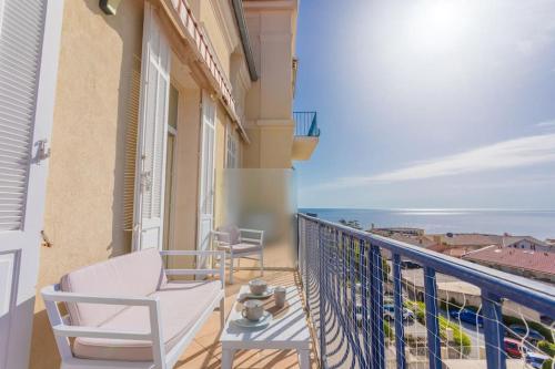 Vue mer 180C - Terrasse plein sud - Sainte-Maxime