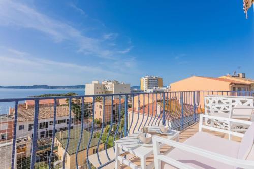 Vue mer 180C - Terrasse plein sud - Sainte-Maxime