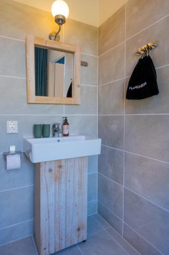 Koupelna v ubytování Geulzicht Hotel