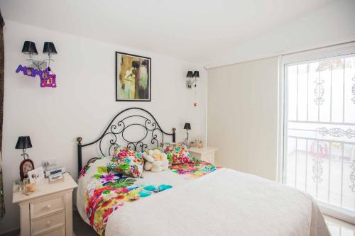 A bed or beds in a room at Villa Allegra