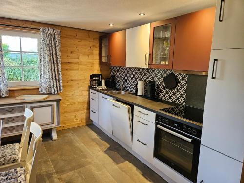 Dapur atau dapur kecil di Hofis Gästehaus