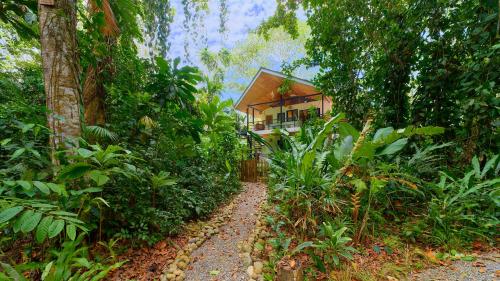 Zahrada ubytování Dragonfly Beachfront Villas-Adult Only